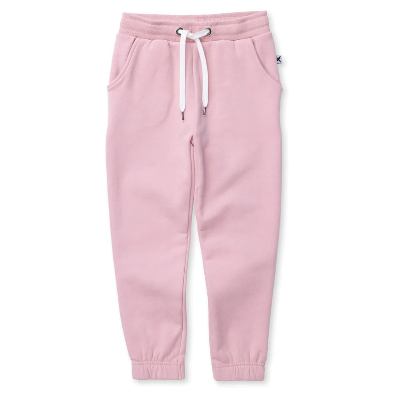 MINTI FURRY GATHERED CUFF TRACKIES MUTED PINK