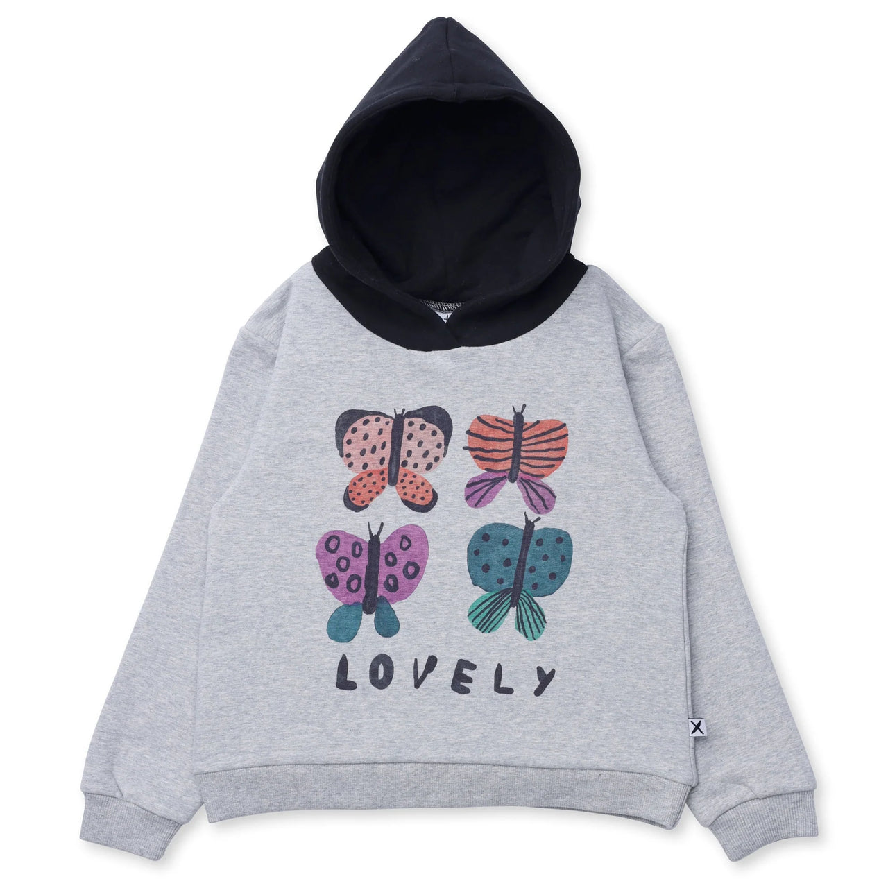 MINTI LOVELY BUTTERFLIES FURRY HOOD