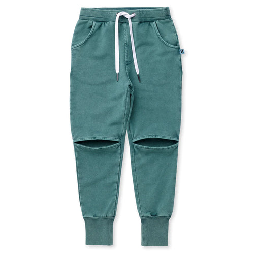 MINTI BLASTED HIDDEN KNEE TRACKIES FOREST WASH