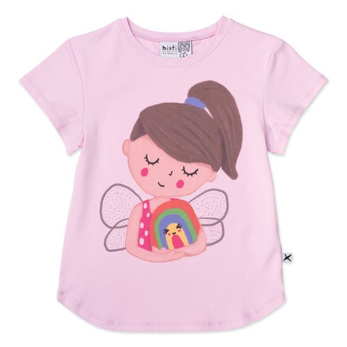 MINTI FAIRY HUG TEE - LIGHT CANDY