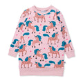 MINTI DANCING UNICORNS FURRY DRESS