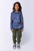 MINTI FURRY WAFFLE TRACKIES KHAKI
