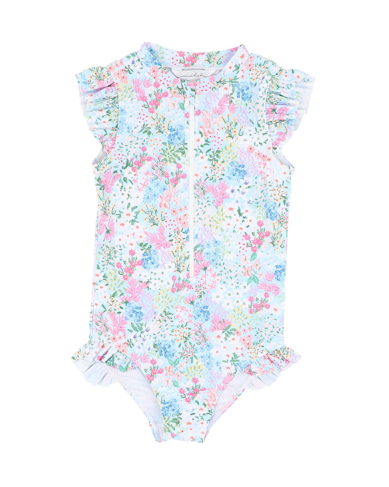 MINIHAHA LULA CAP SLEEVE SUNSUIT