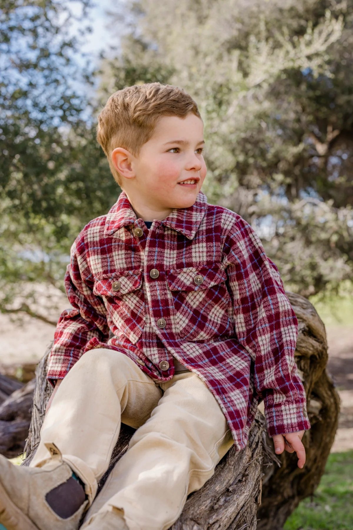 MILKY THE BUDDY SHIRT BURGUNDY