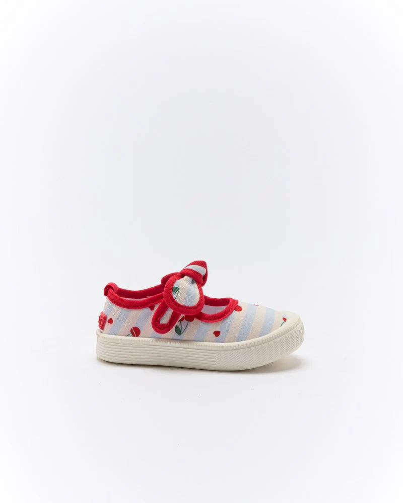 WALNUT MILLIE CANVAS SUMMER CHERRIES