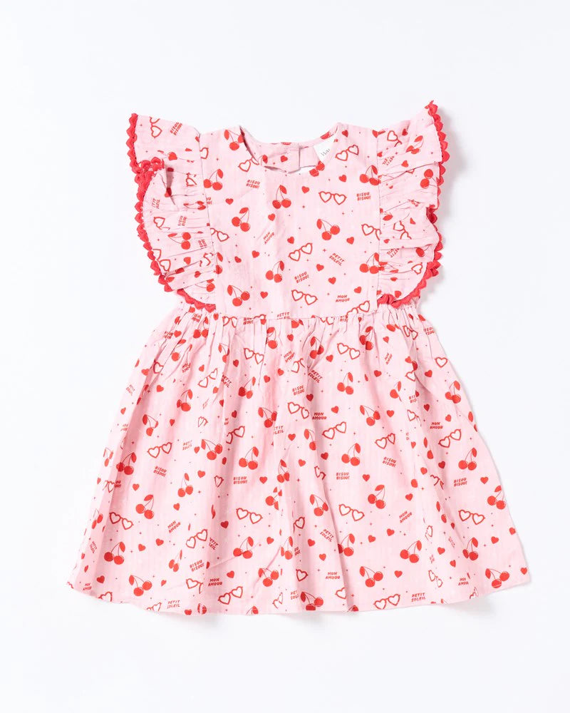 WALNUT MON CHERI DRESS - MON AMOUR