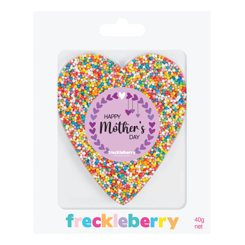 FRECKLE HEART MOTHERS DAY STICKER