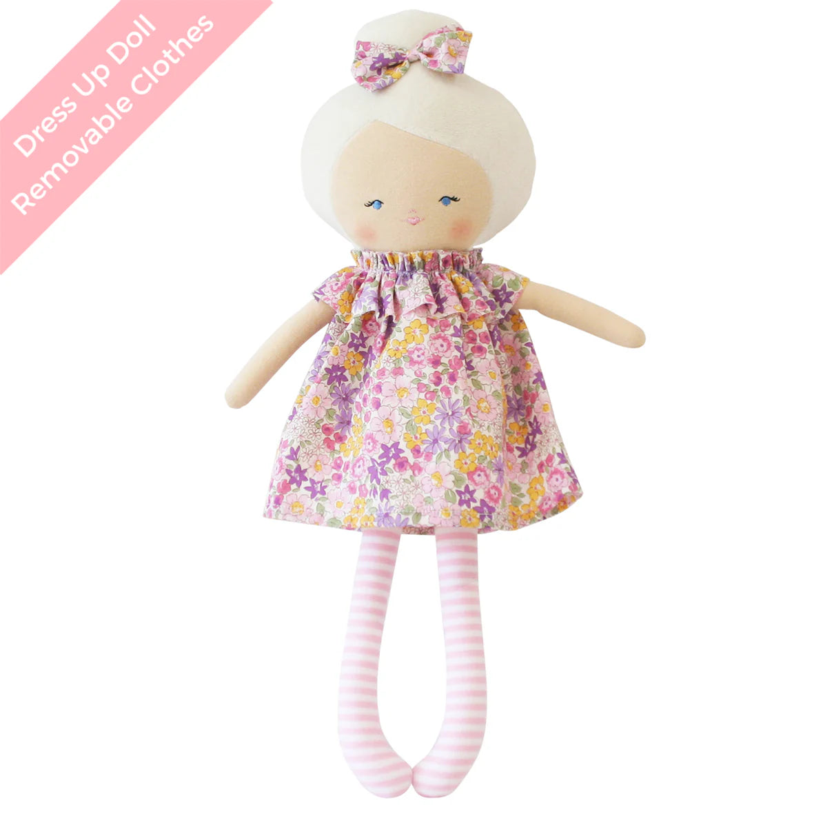 ALIMROSE HARPER DOLL SPRING FLORAL DOLL