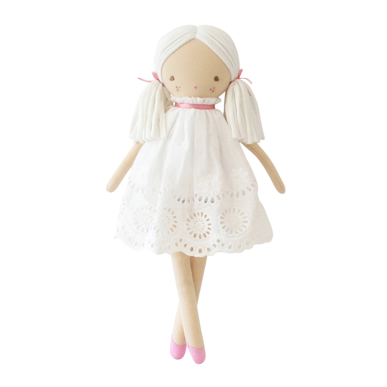 ALIMROSE FRANKIE BRODERIE DOLL