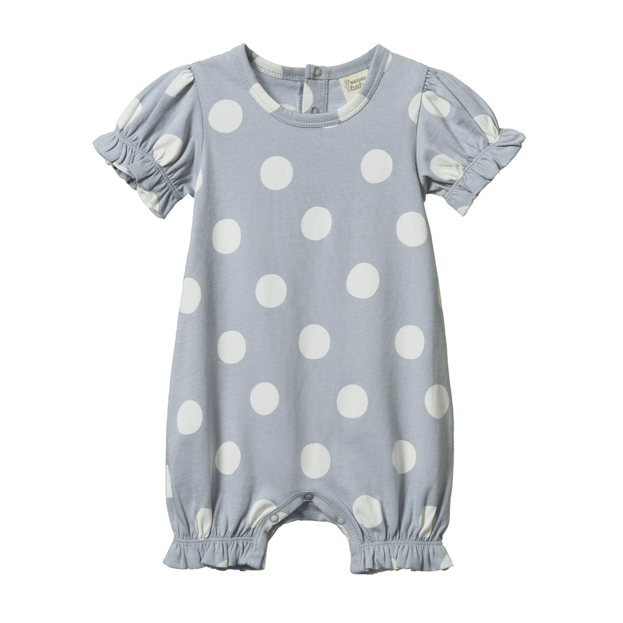 NATURE BABY BUBBLES SUIT FLOSSIE POLKA DOT