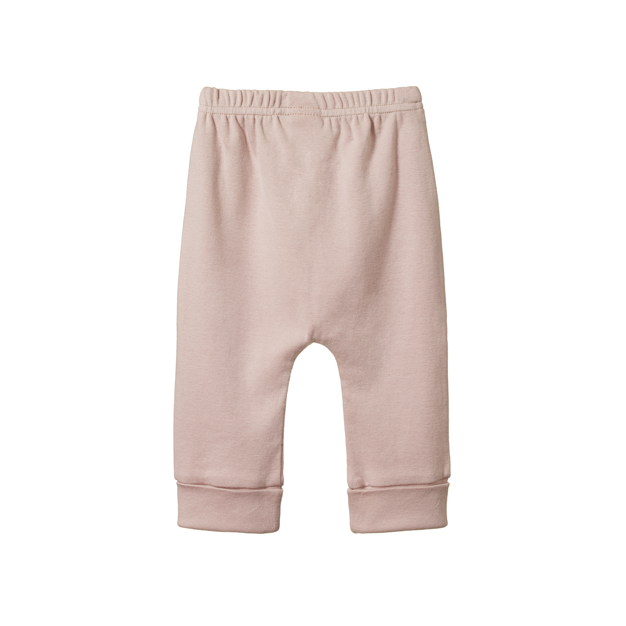 NATURE BABY DRAWSTRING PANTS ROSE BUD
