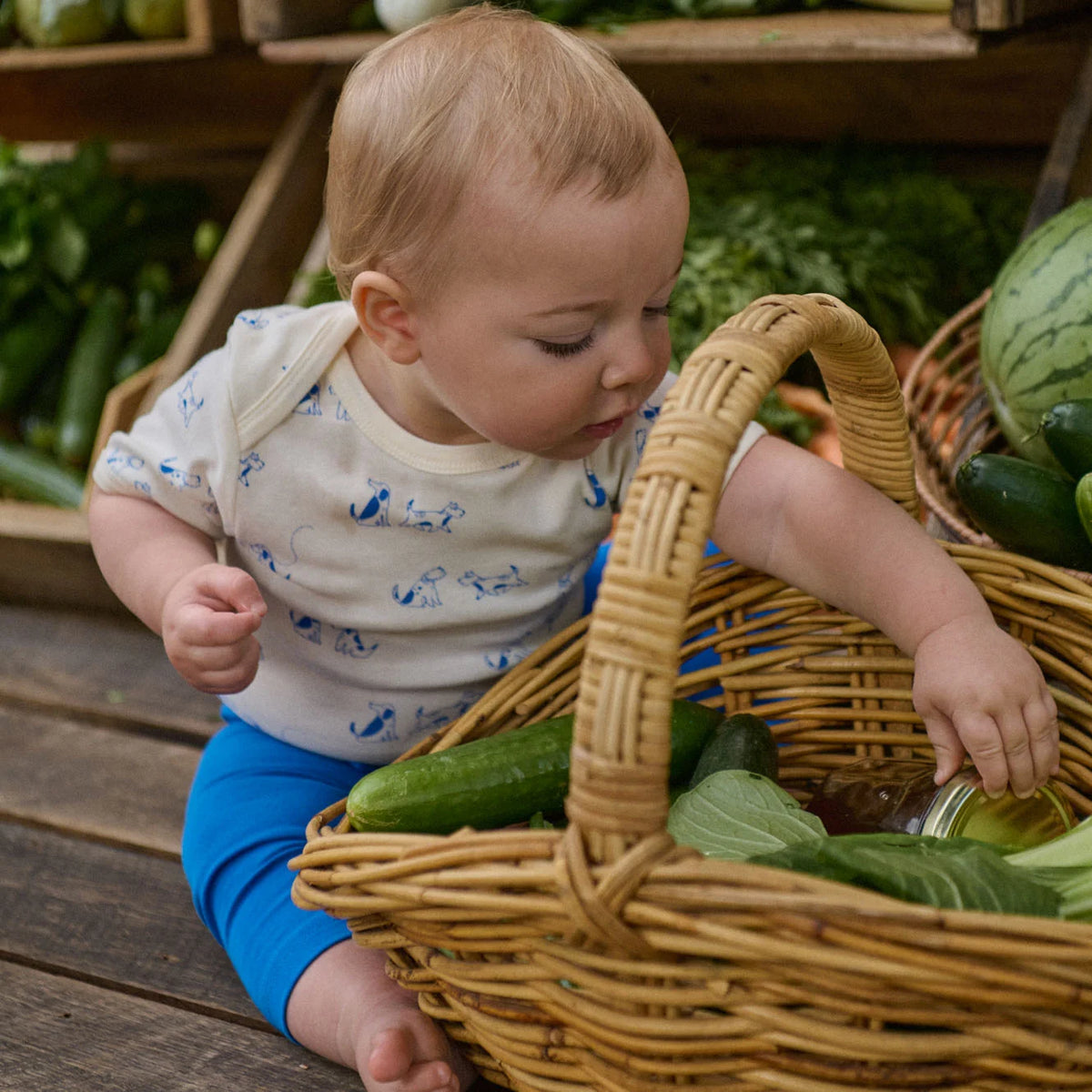NATURE BABY SUNDAY PANTS MARINER