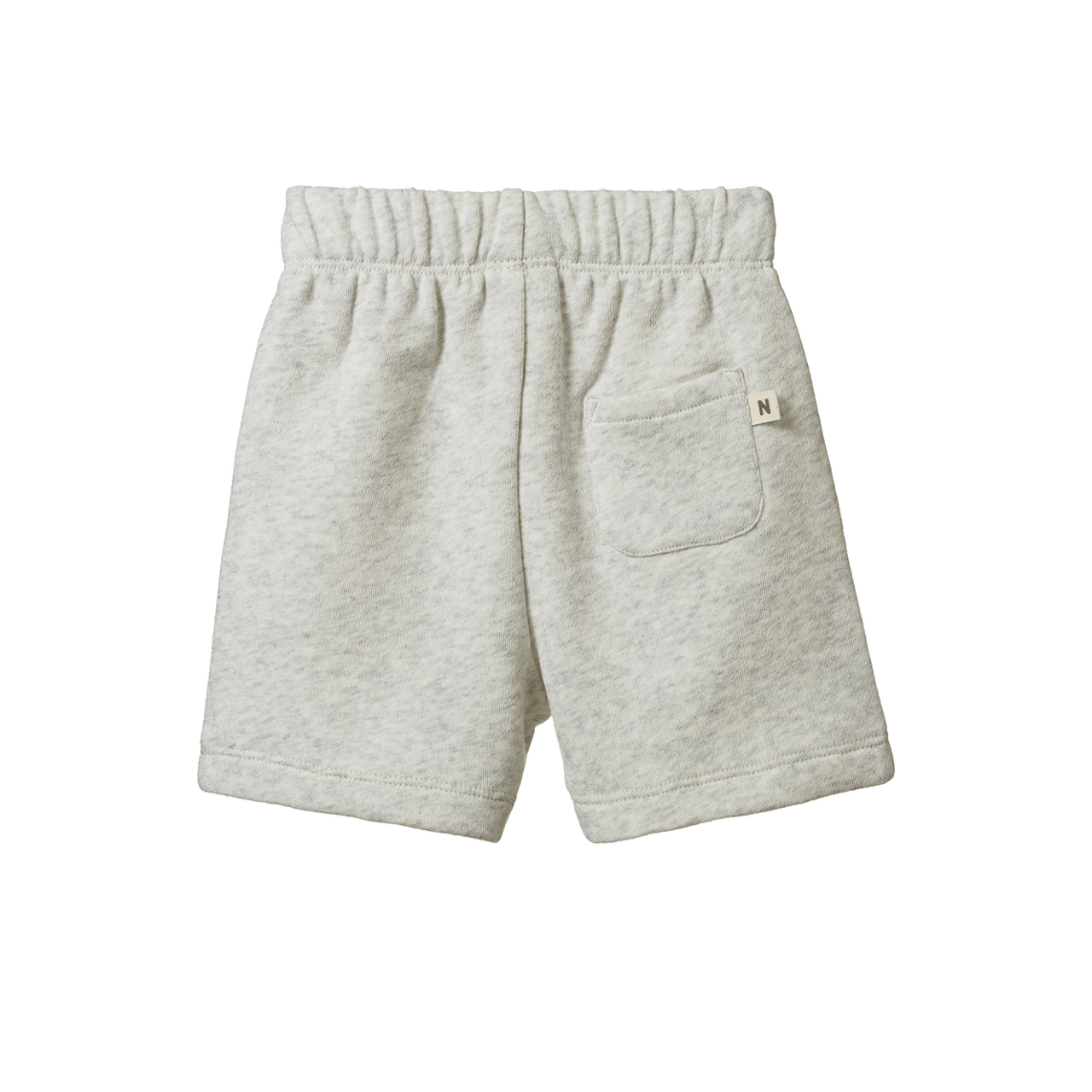 NATURE BABY JIMMY SHORTS SWEATSHIRT KNIT LIGHT GREY