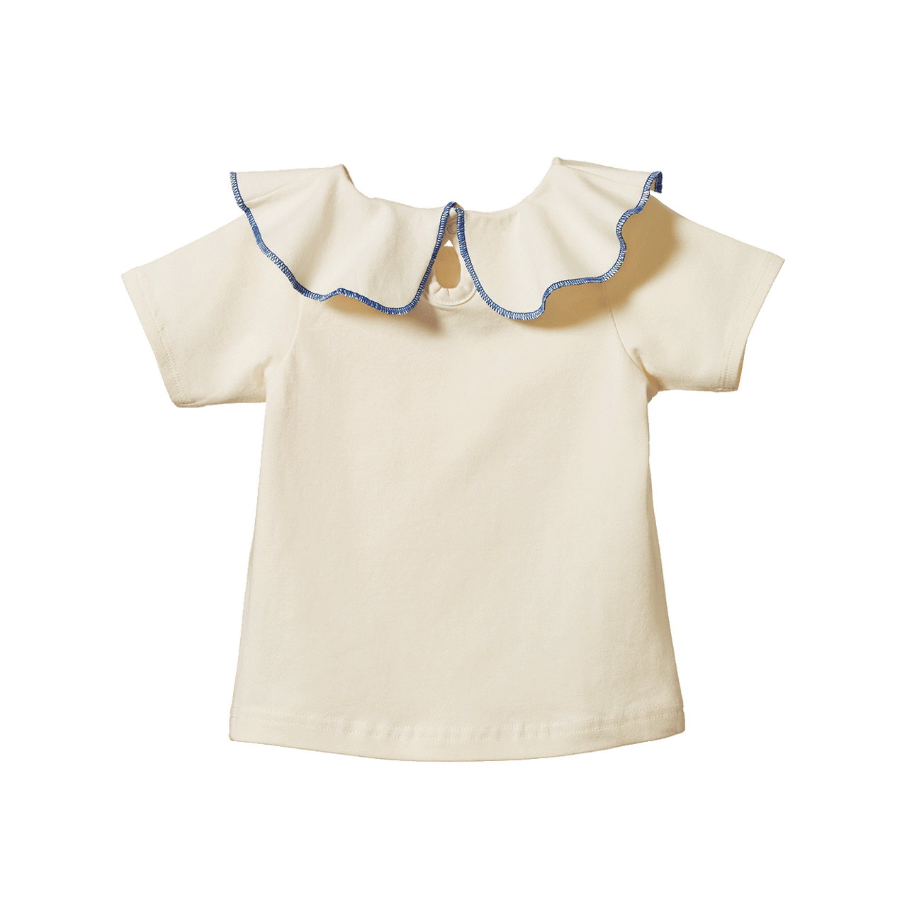 NATURE BABY TATE RUFFLE TOP NATURAL