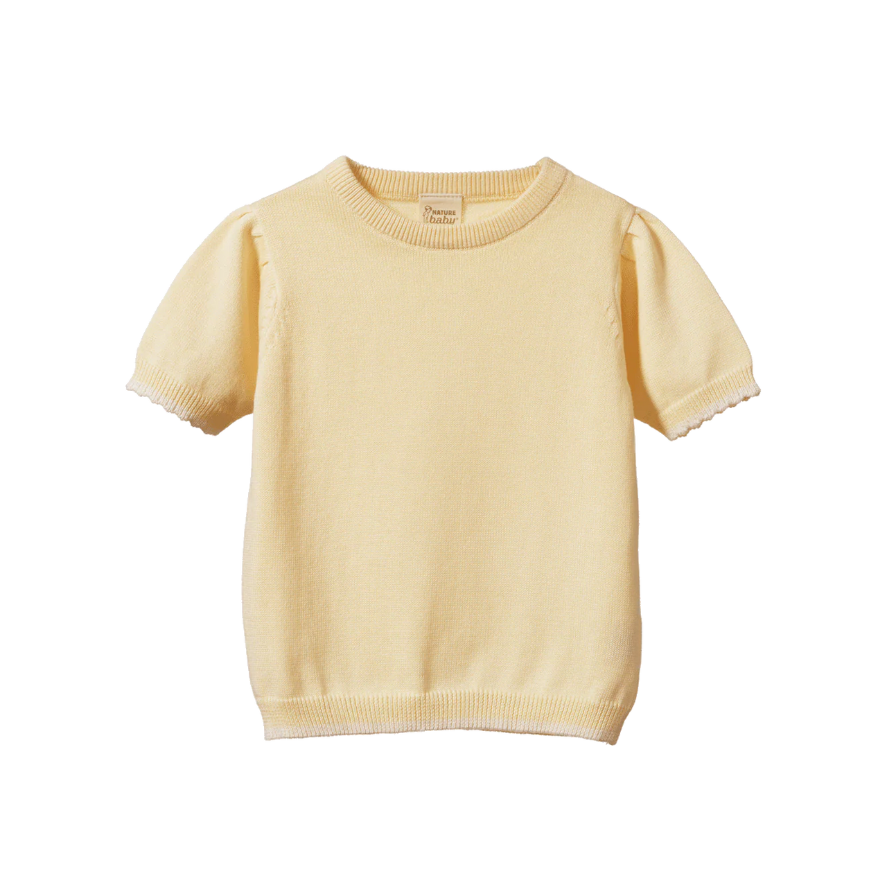 NATURE BABY MAEVE TEE LEMONADE