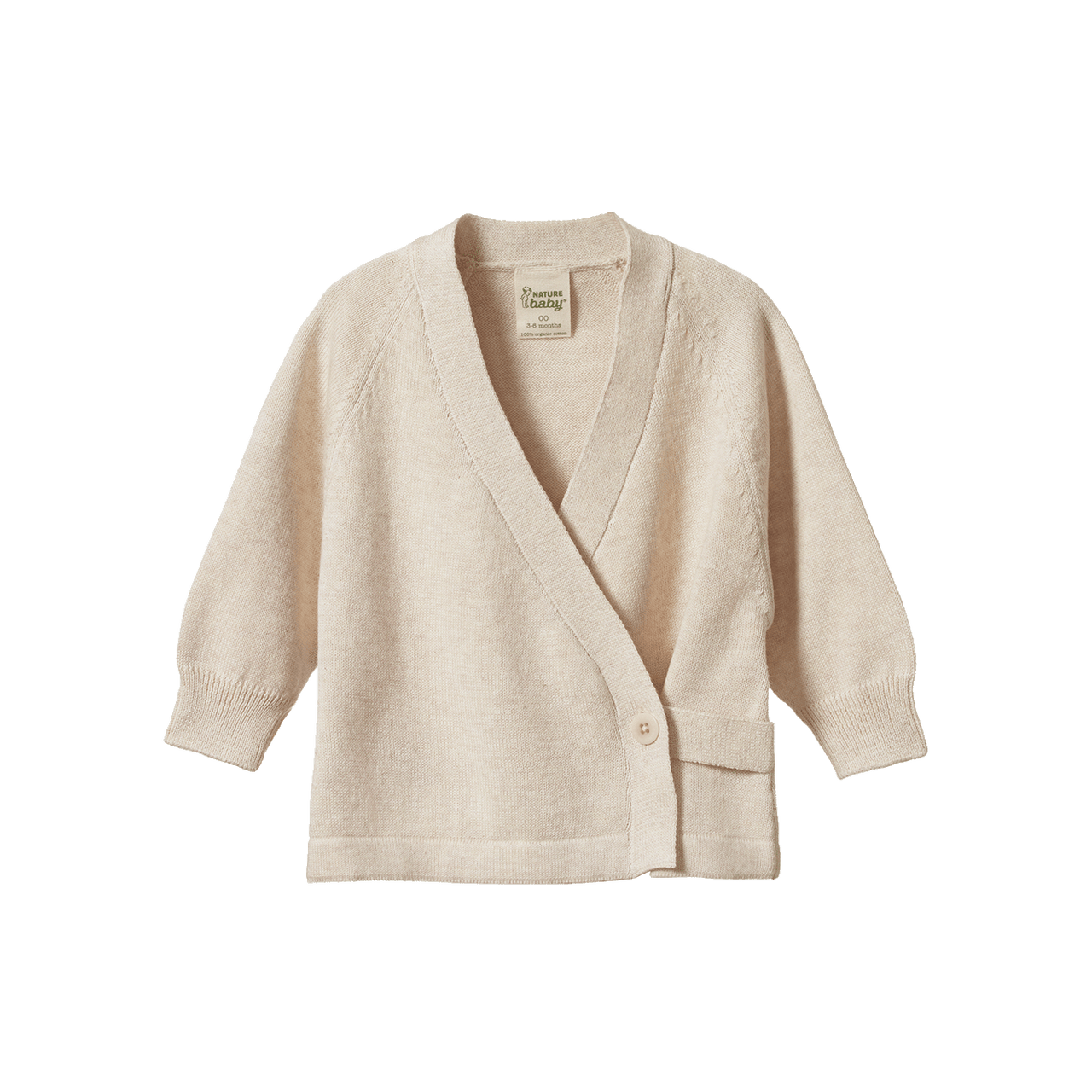 NATURE BABY CECIL CARDIGAN OATMEAL