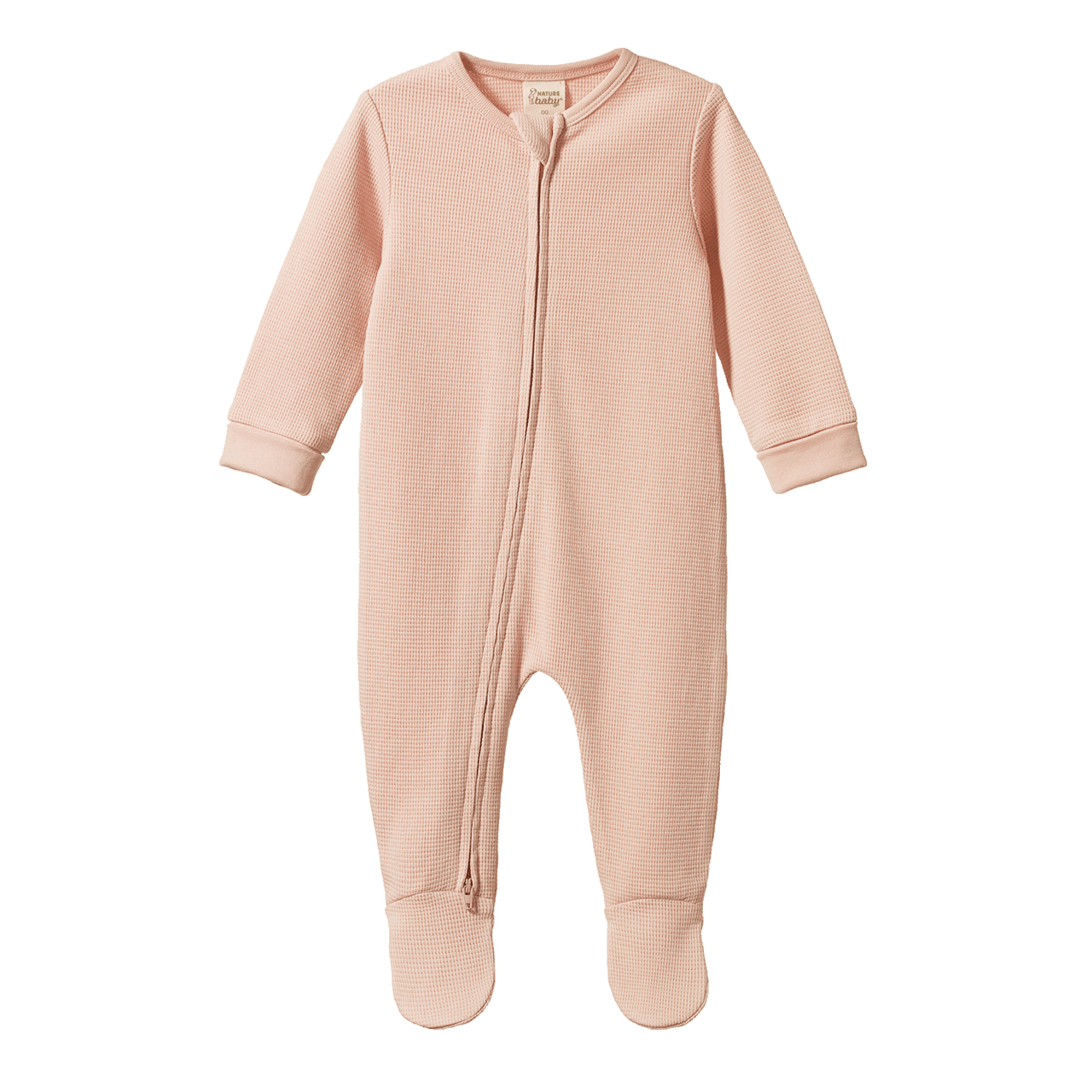 NATURE BABY DREAMLANDS SUIT WAFFLE ROSE DUST