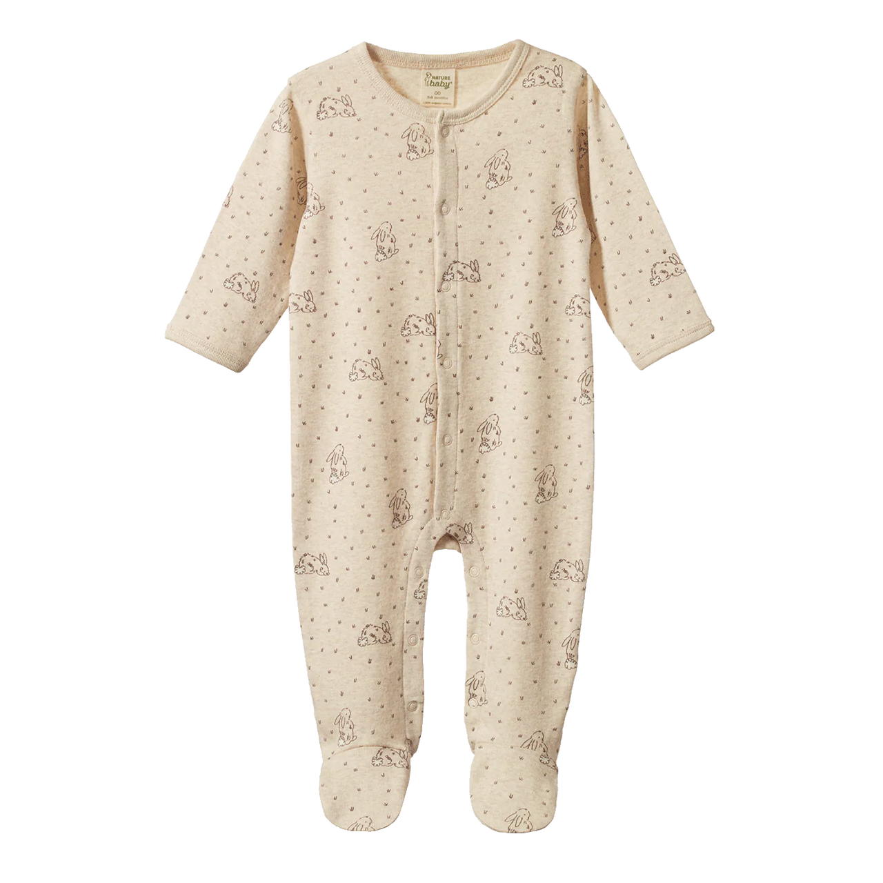 NATURE BABY STRETCH & GROW BRAMBLE BURROW PRINT