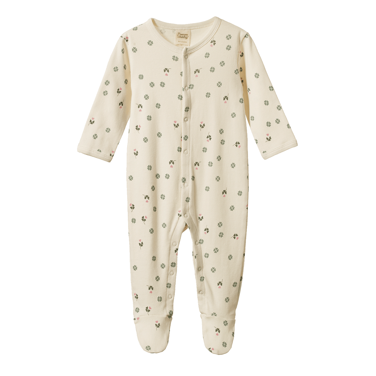 NATURE BABY STRETCH & GROW LUCKY PRINT