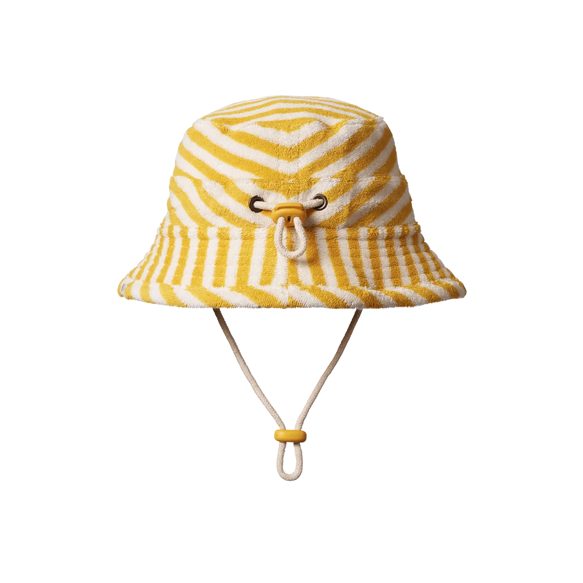 NATURE BABY TERRY SUNHAT GOLDEN SEA STRIPE