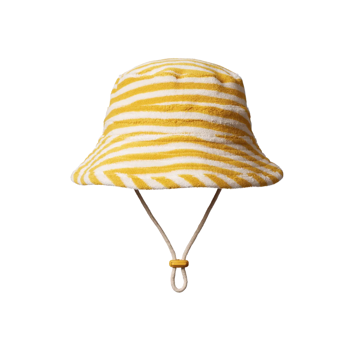 NATURE BABY TERRY SUNHAT GOLDEN SEA STRIPE