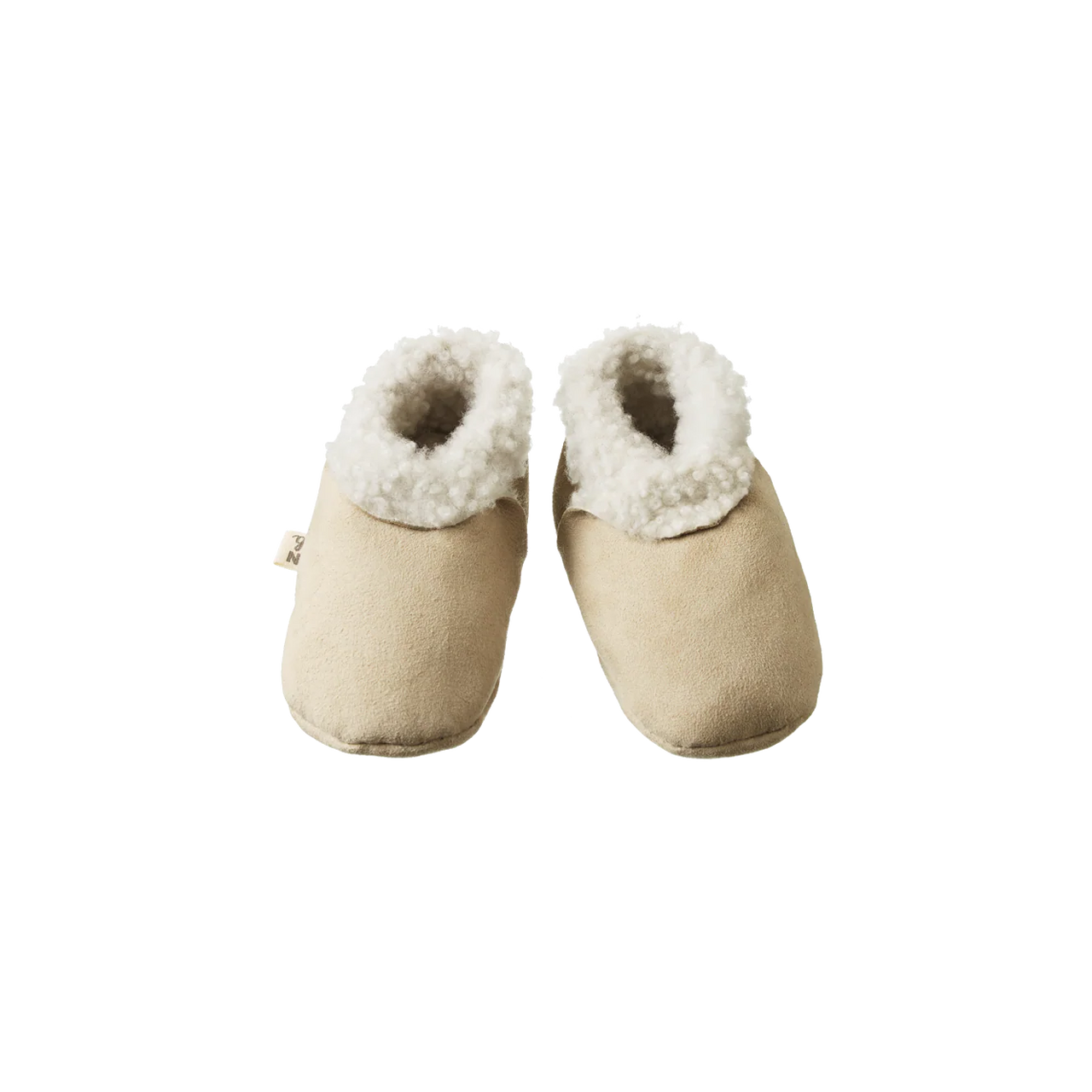 NATURE BABY LAMBSKIN BOOTIES CREAM