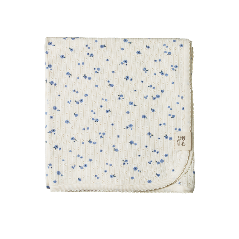 NATURE BABY POINTELLE DAISY WRAP