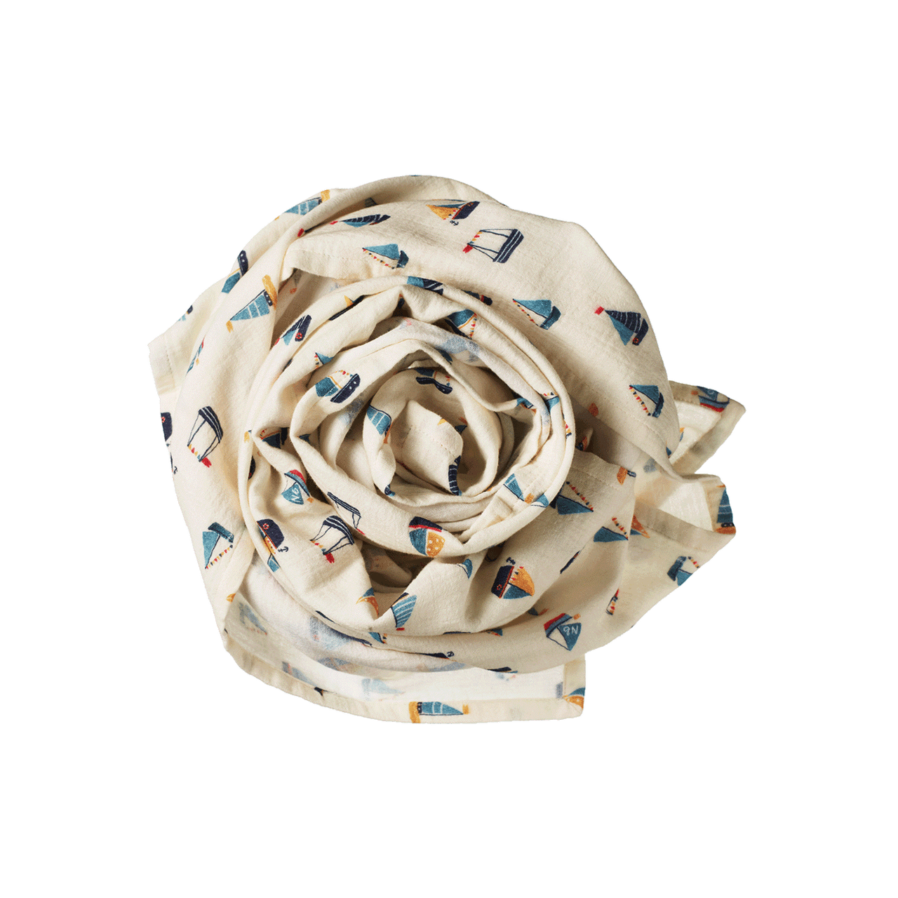 NATURE BABY MUSLIN WRAP REGATTA