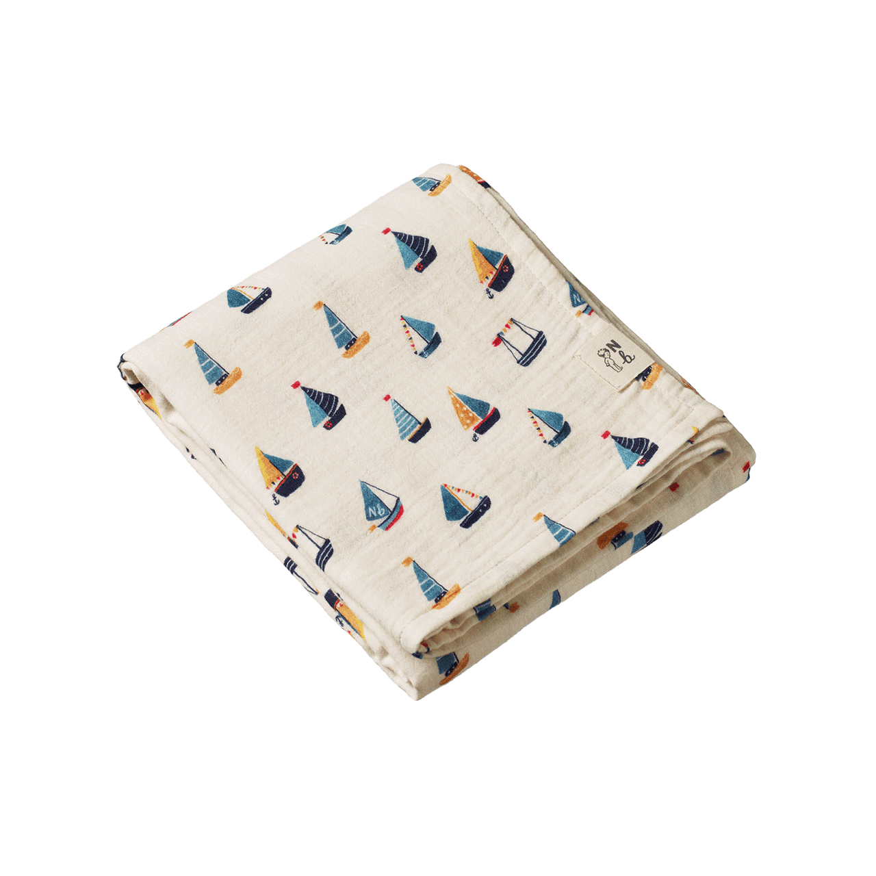 NATURE BABY MUSLIN WRAP REGATTA