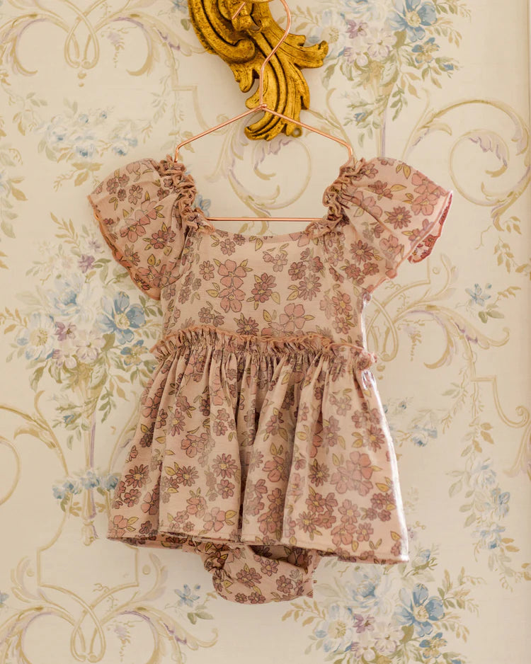 NORA LEE MARGOT ROMPER - HARVEST FLEUR
