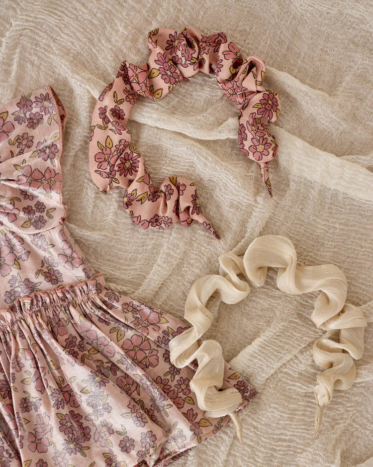 NORA LEE GATHERED HEADBAND - HARVEST FLEUR