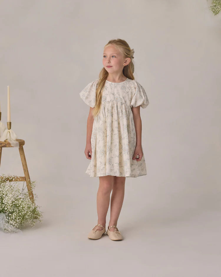 NORA LEE LUNA DRESS MIST ENGLISH ROSE