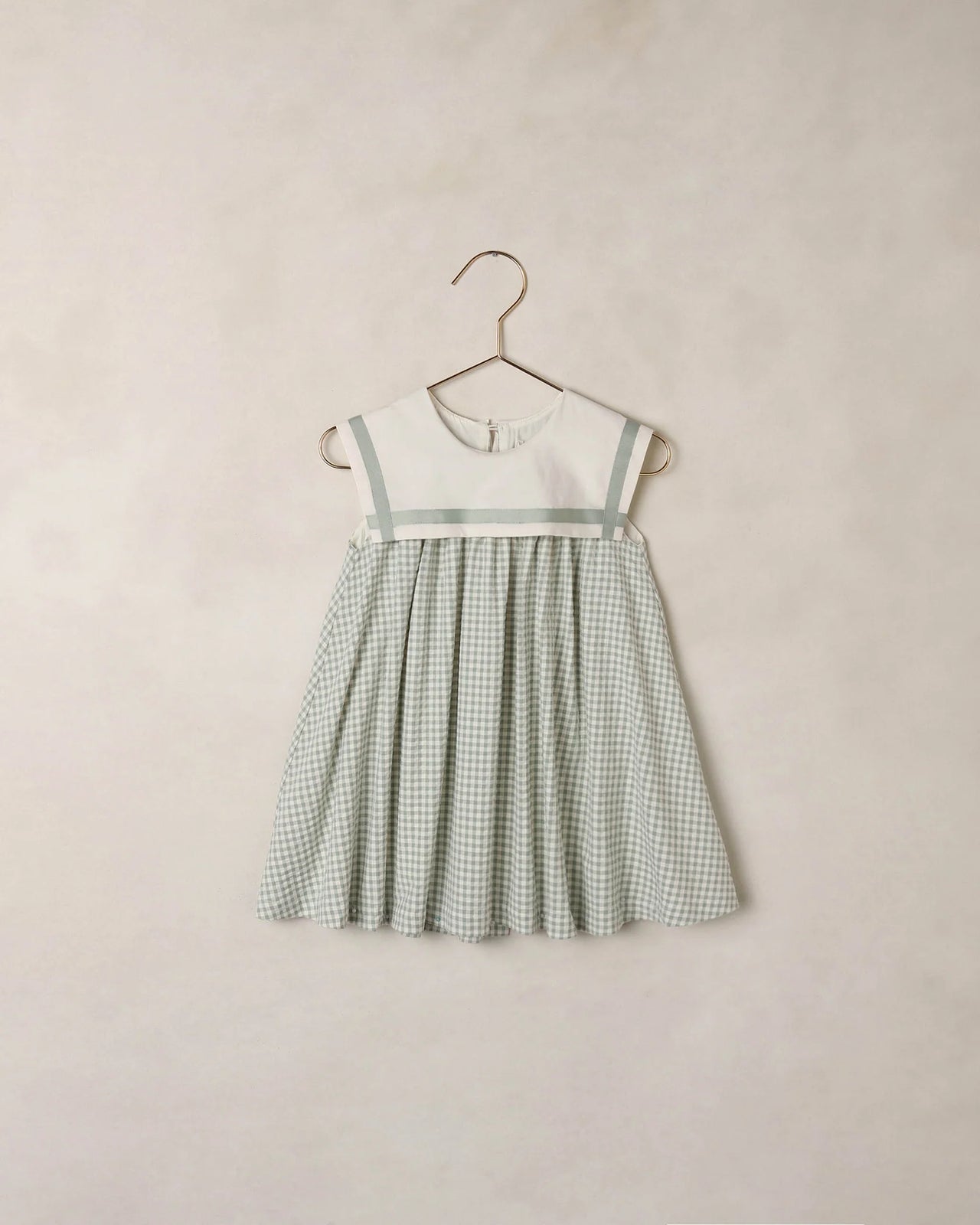 NORA LEE DAISY DRESS EUCALYPTUS CHECK