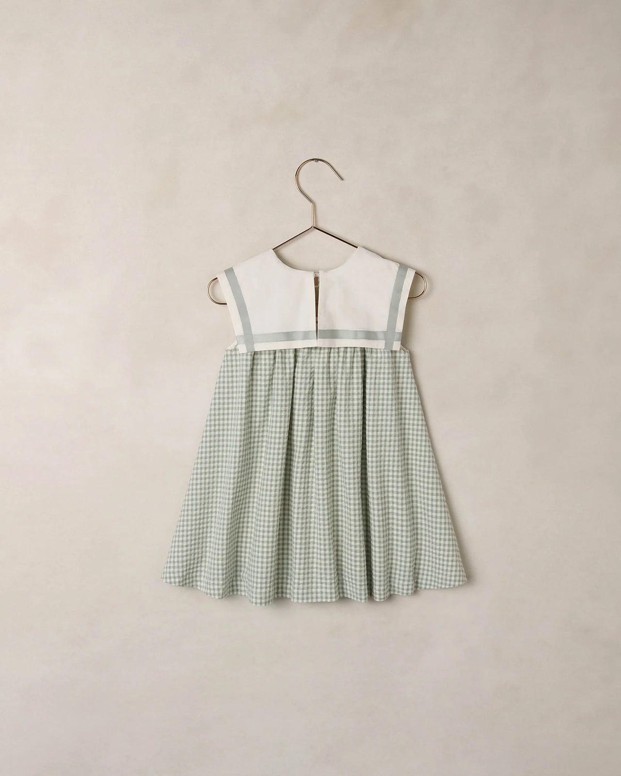 NORA LEE DAISY DRESS EUCALYPTUS CHECK