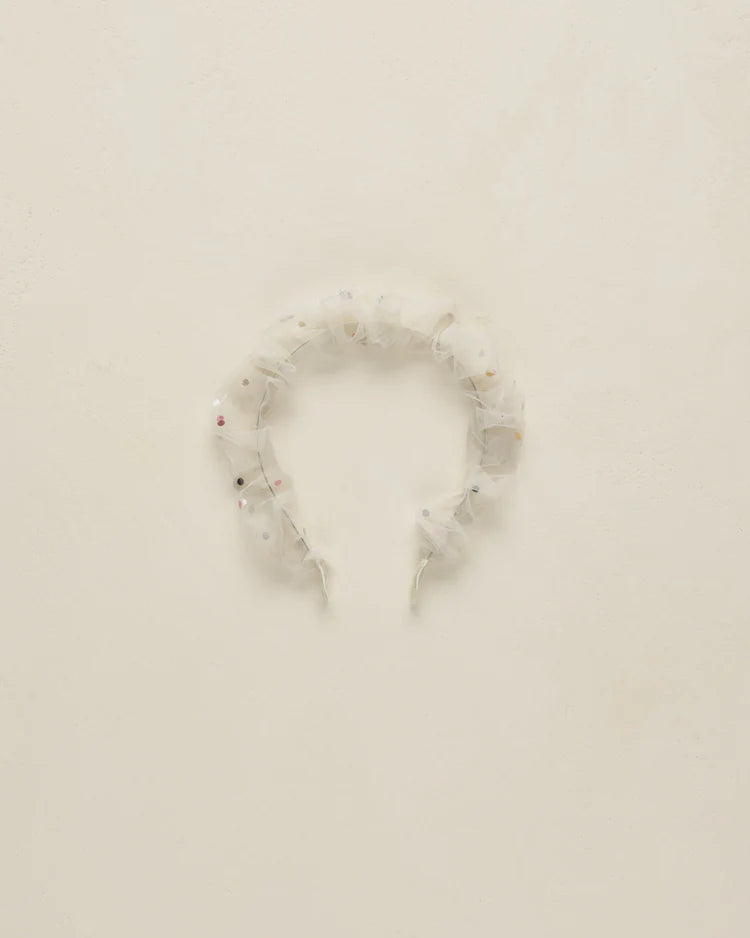 NORA LEE GATHERED HEADBAND / CONFETTI