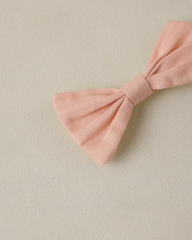 NORA LEE LITTLE BOW CLIPS BLUSH
