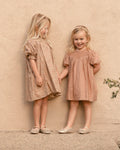 NORA LEE DAPHNE DRESS-DUSTY ROSE