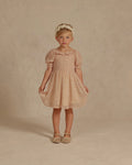 NORA LEE MILLIE DRESS-BLUSH FLORET