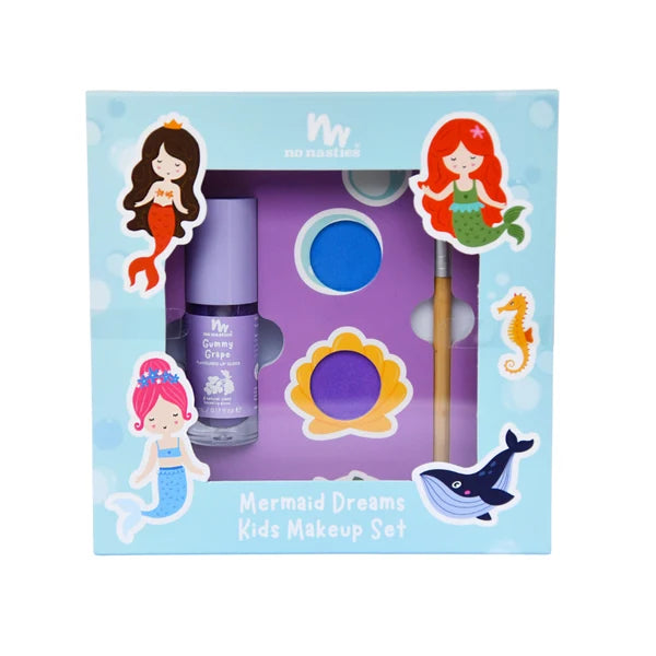 NO NASTIES MERMAID DREAMS NATURAL MAKEUP SET