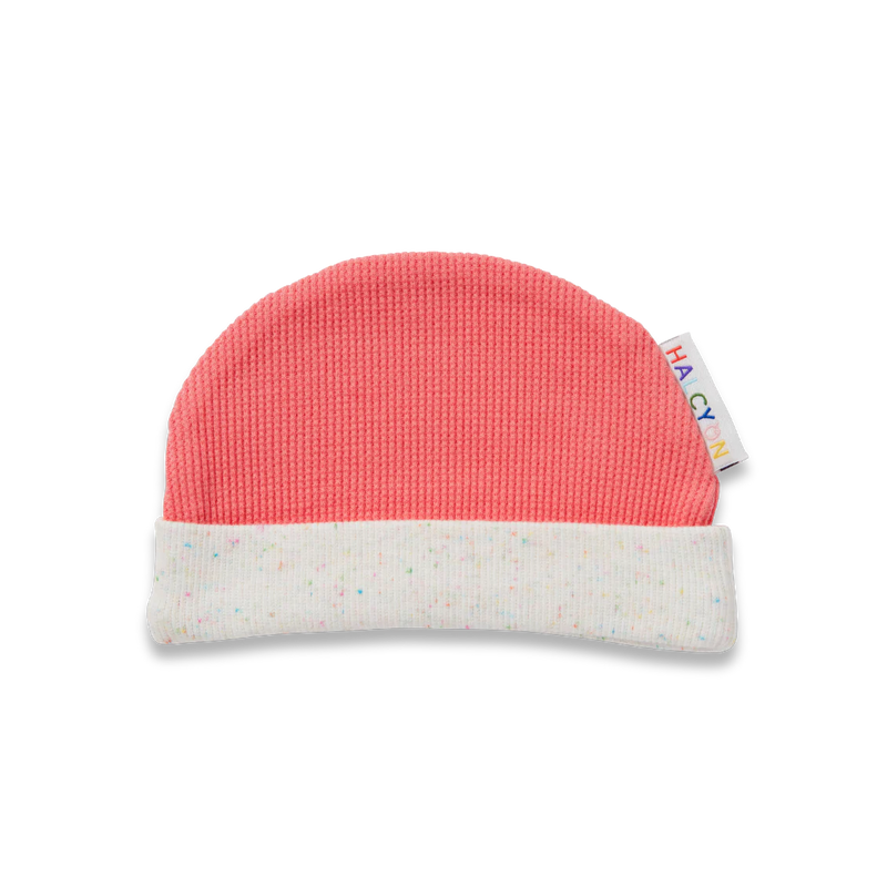 HALCYON NIGHTS WATERMELON ORGANIC BABY HAT