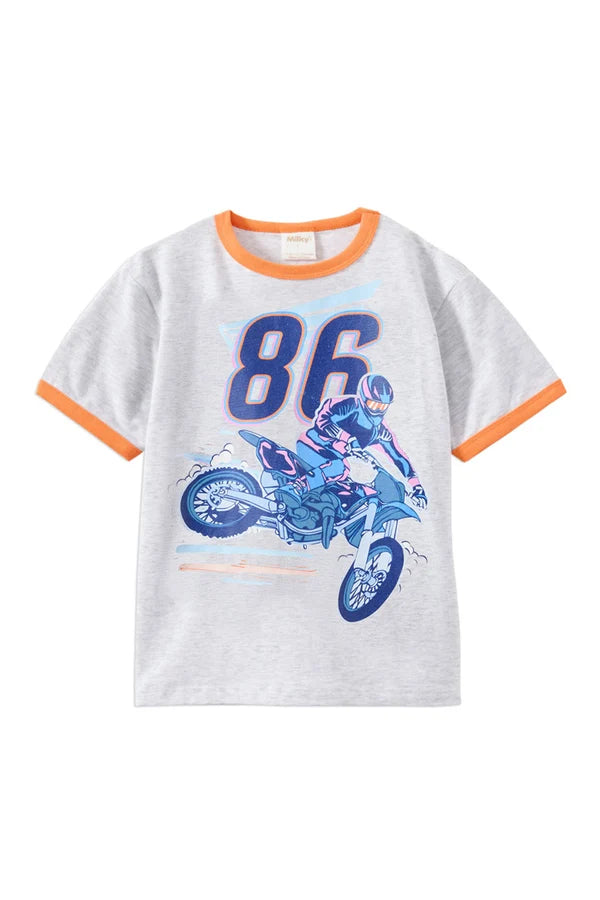 MILKY OFF TRACK TEE