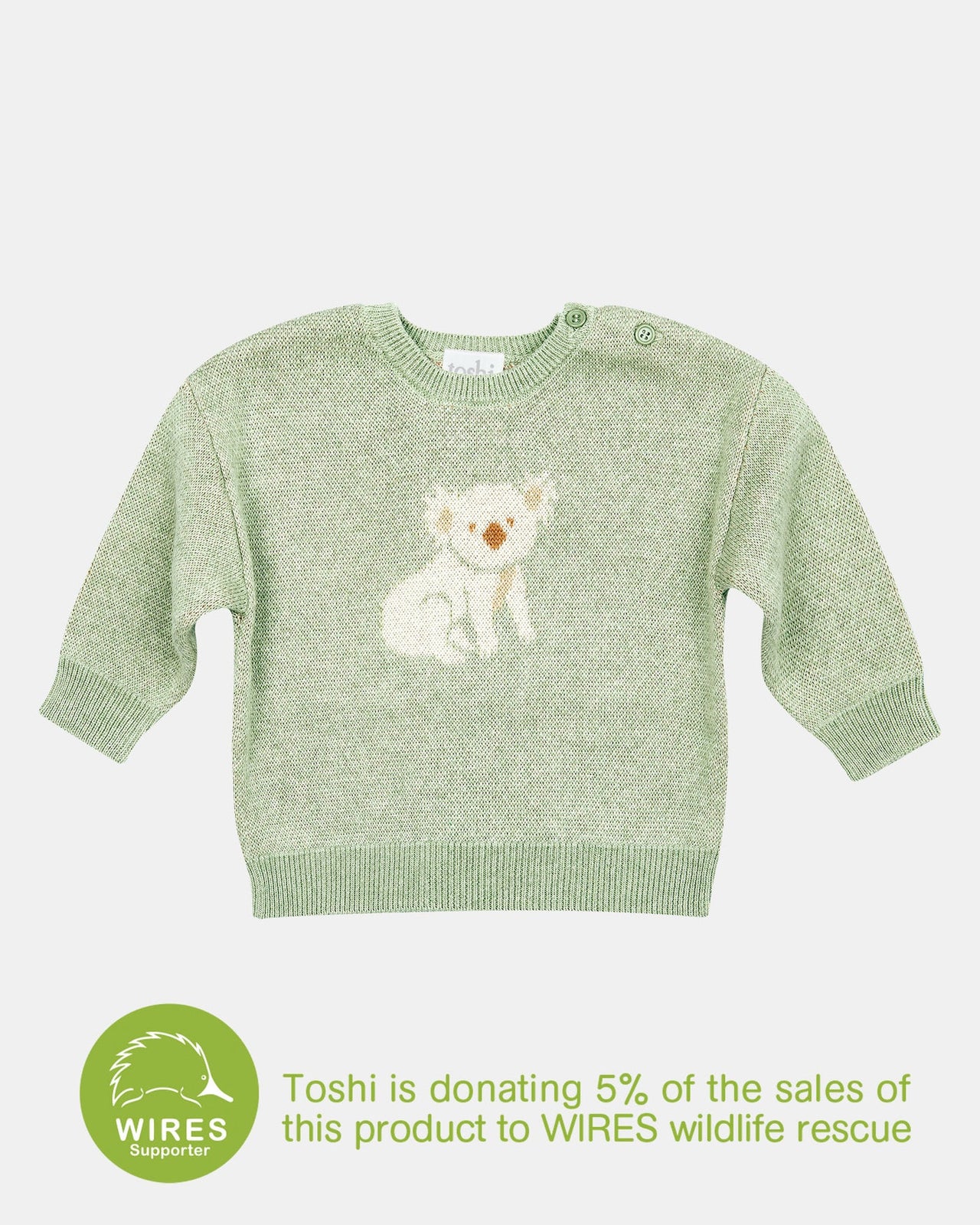 TOSHI ORGANIC PULLOVER STORYTIME KOALA
