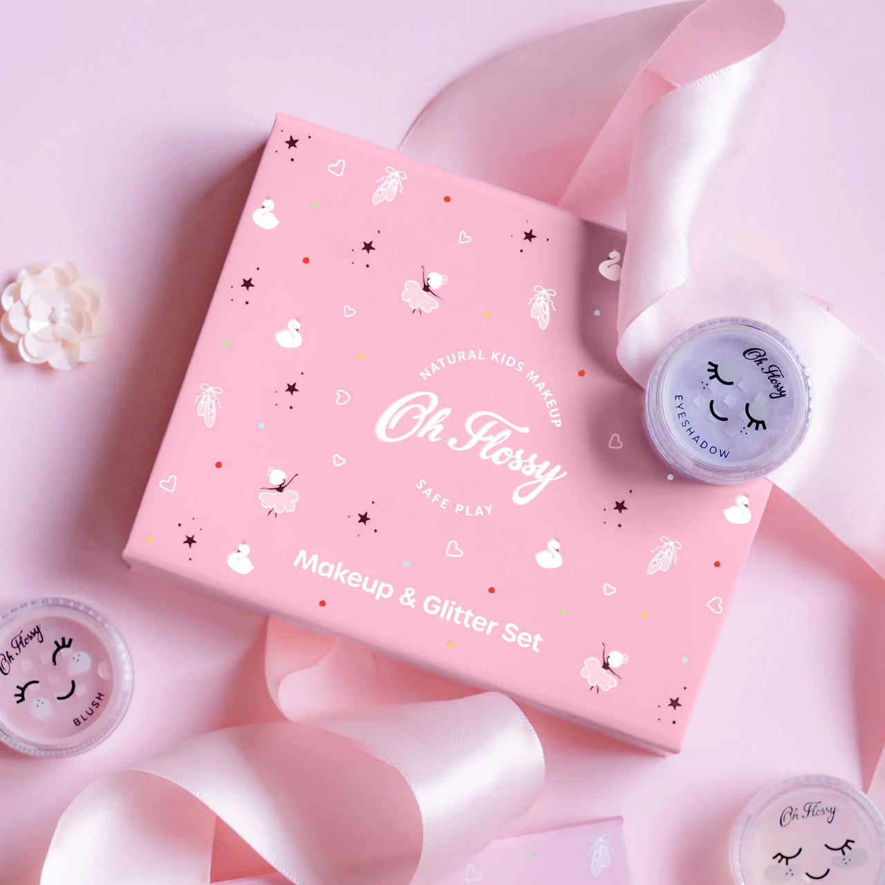 OH FLOSSY BALLET SPARKLE MAKE UP & GLITTER SET