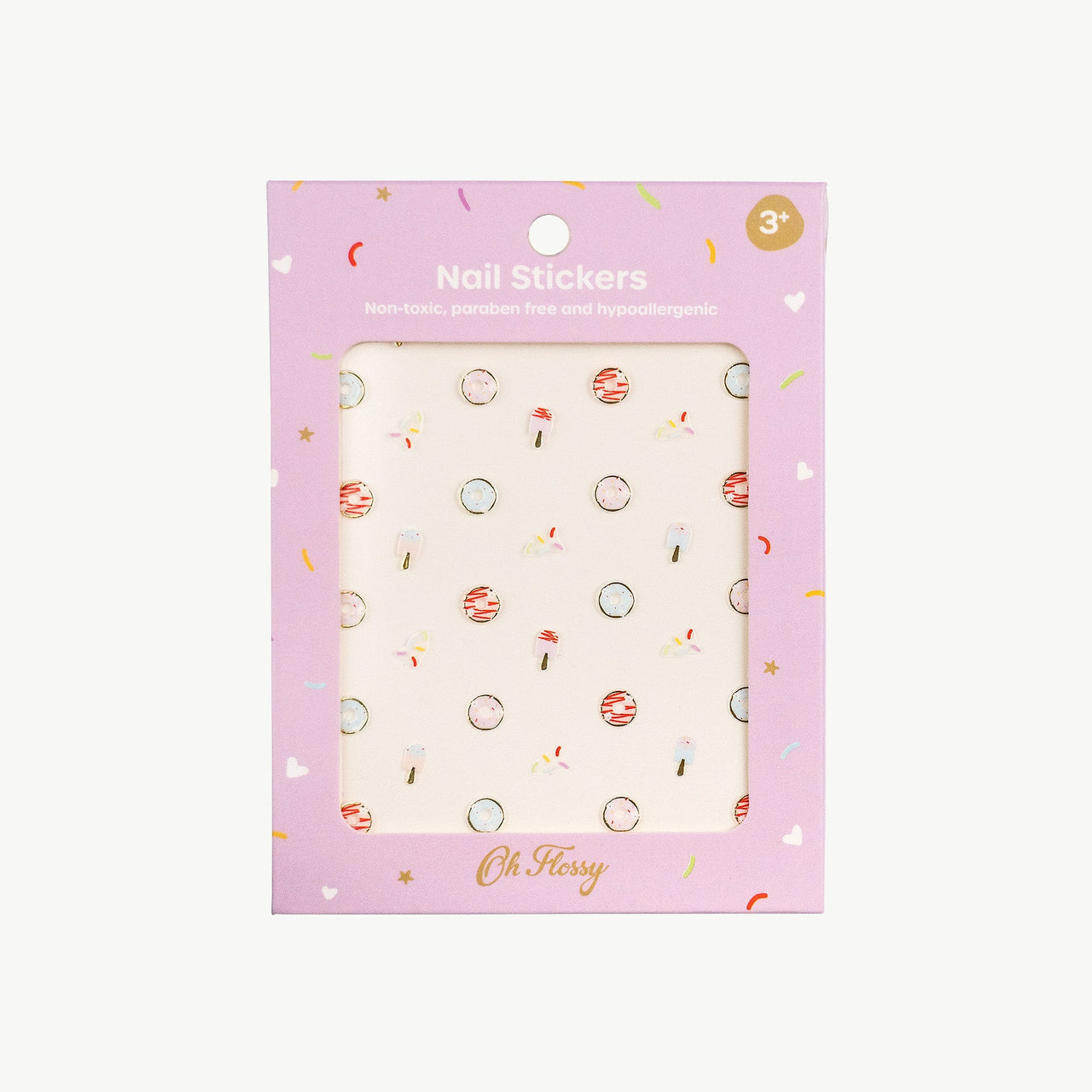 OH FLOSSY NAIL STICKERS