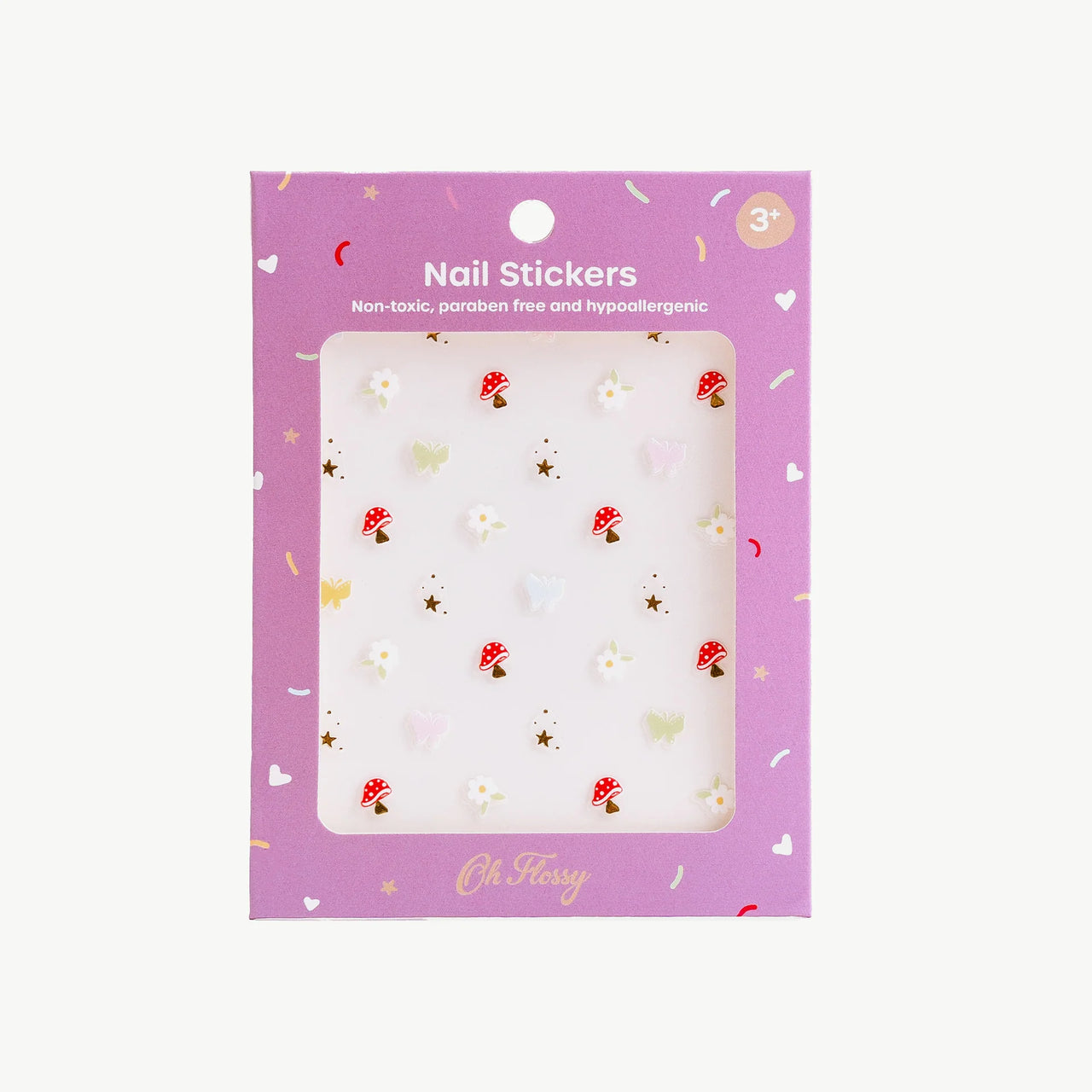 OH FLOSSY NAIL STICKERS