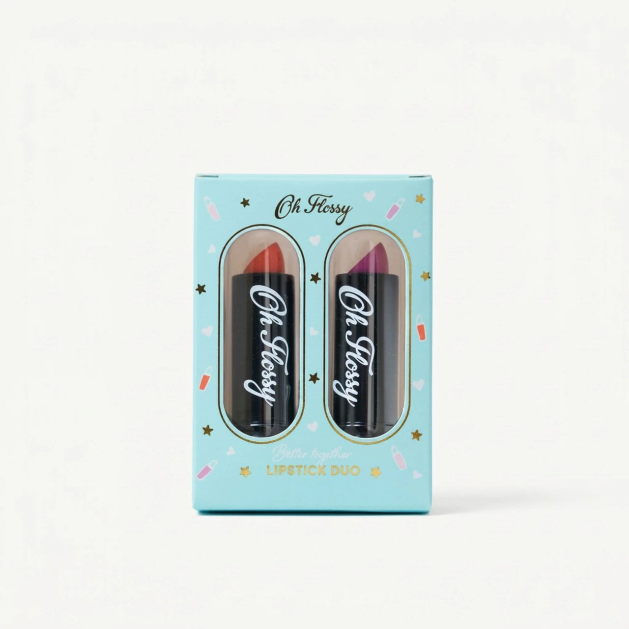 OH FLOSSY BETTER TOGETHER NATURAL LIPSTICK DUO
