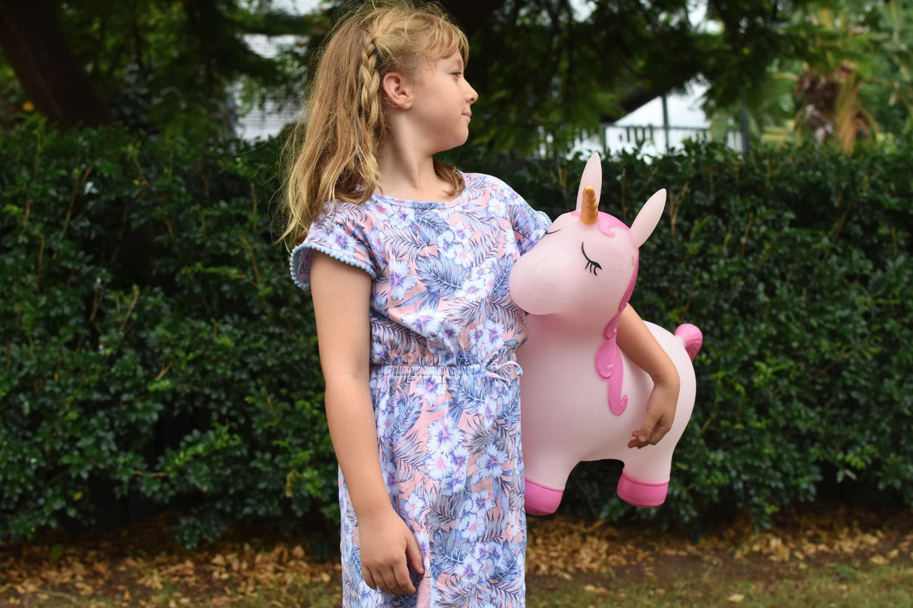 BOUNCY RIDER - PINK PEARL THE UNICORN