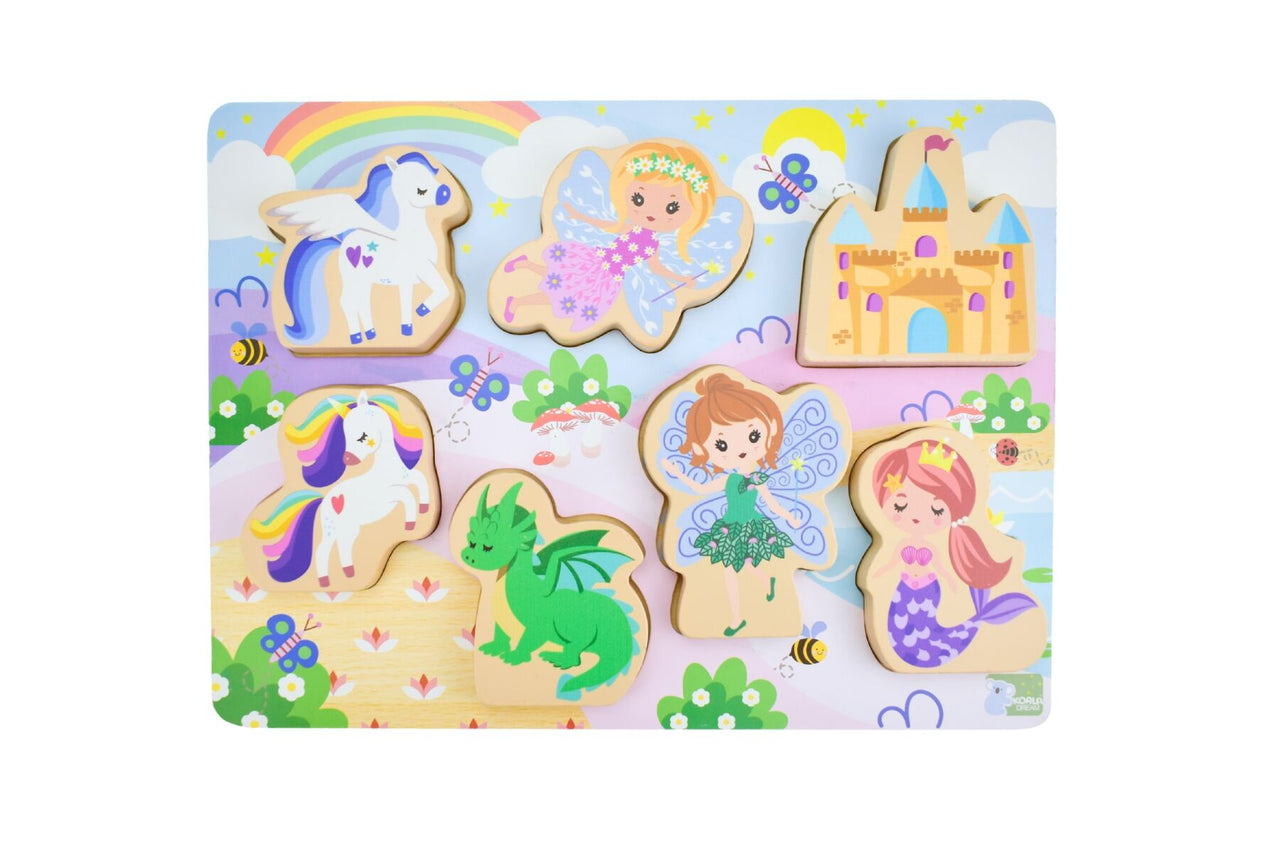 FANTASY FAIRYTALE WOODEN CHUNKY PUZZLE