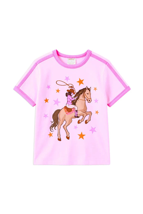 MILKY PONY CLUB TEE