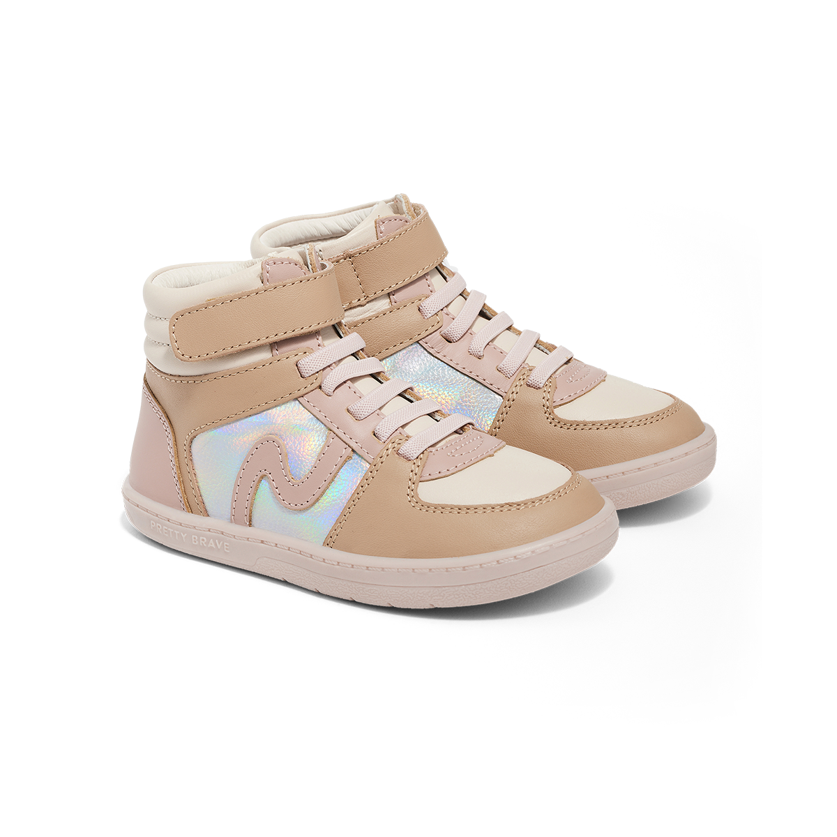 PRETTY BRAVE HI TOP SHIMMER